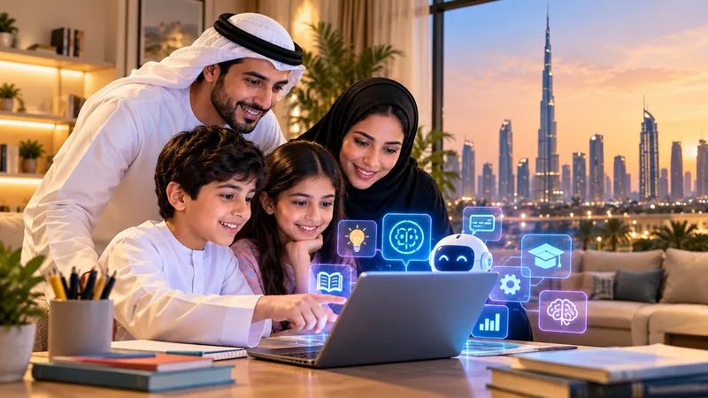 دبی پلتفرم آموزشی جدیدی برای آشنایی خانواده‌ها با هوش مصنوعی راه‌اندازی کرد