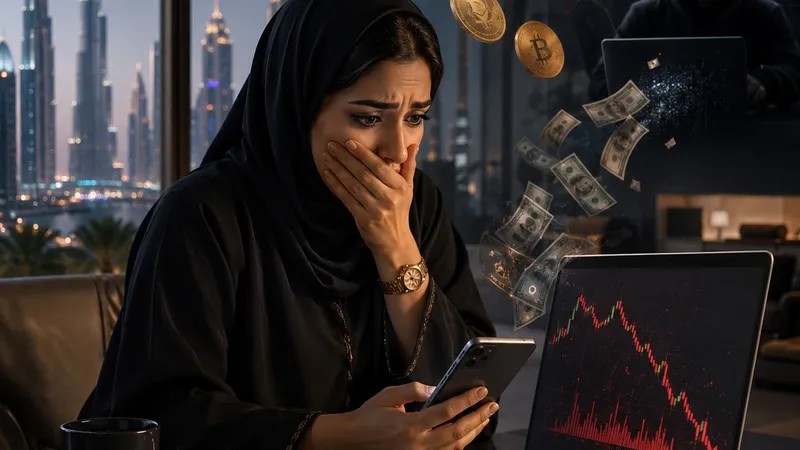 یک زن عرب در دبی حدود ۱.۱ میلیون درهم را در کلاهبرداری کریپتو از دست داد
