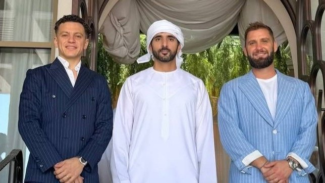 Sheikh Hamdan visits Sirene restaurant