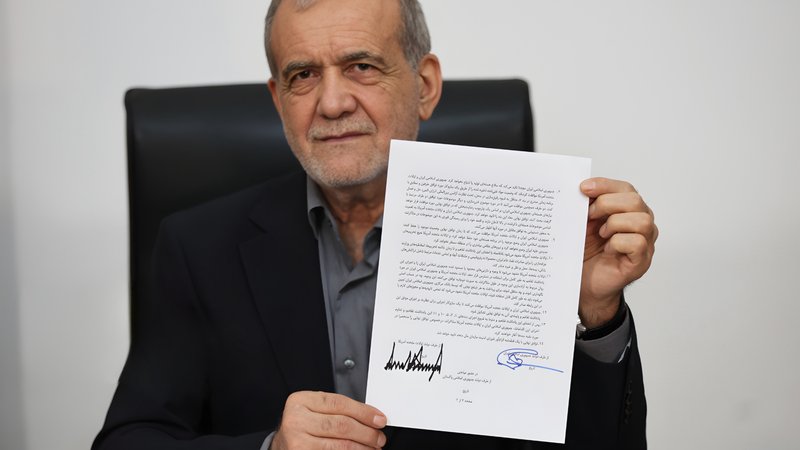 Trump and Pezeshkian sign memorandum of understanding to end war