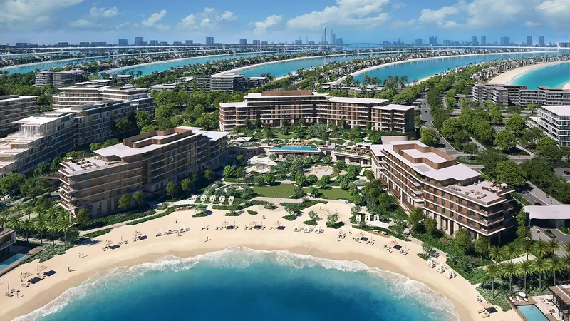 نخیل ۲۲۲ واحد مسکونی لوکس در پالم جبل علی عرضه کرد