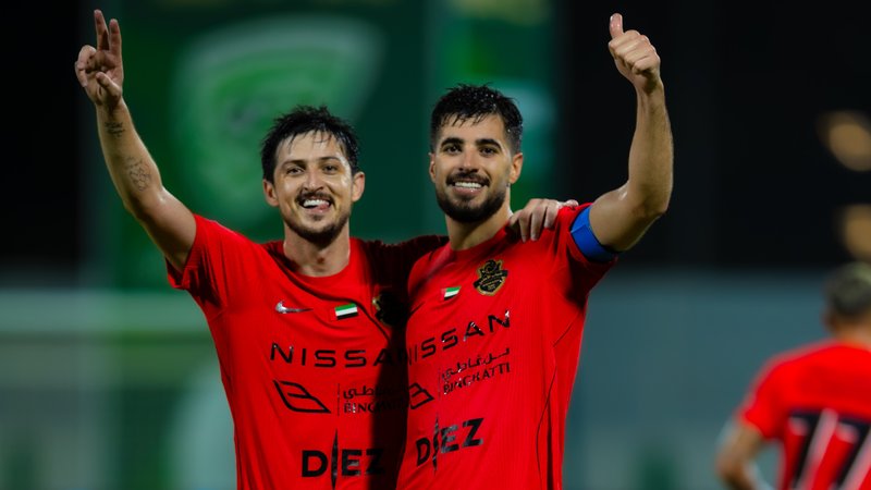 Iranian stars shine as Shabab Al Ahli secure five-goal victory in UAE