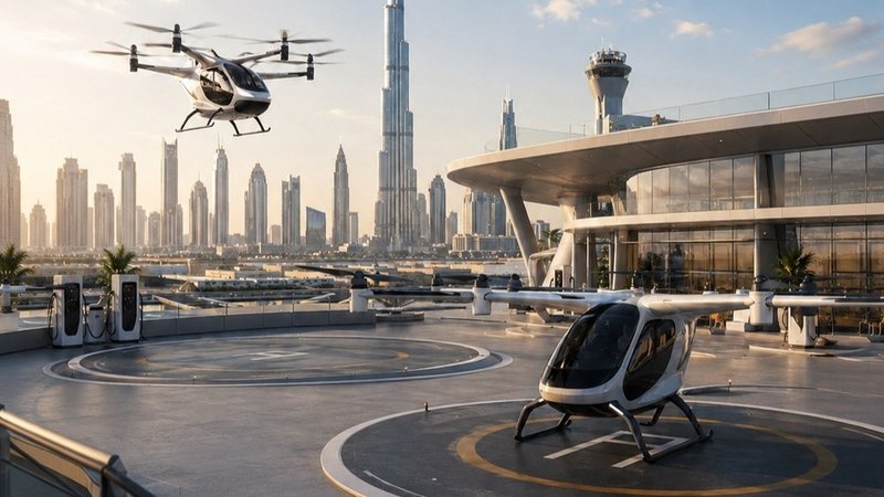 UAE issues license for world's first commercial vertiport for air taxis