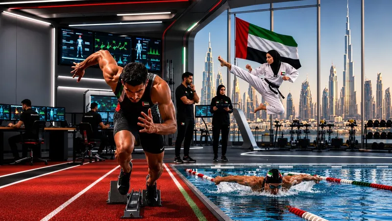 امارات با برنامه‌ای تازه برای پرورش ورزشکاران نخبه، در پی درخشش در المپیک است