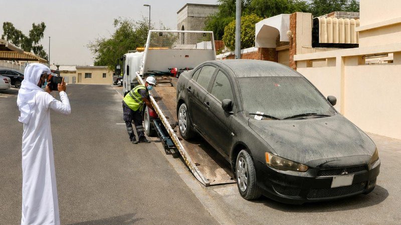 یک اشتباه ساده در پارک خودرو در تابستان امارات، ۵۰۰ درهم جریمه دارد