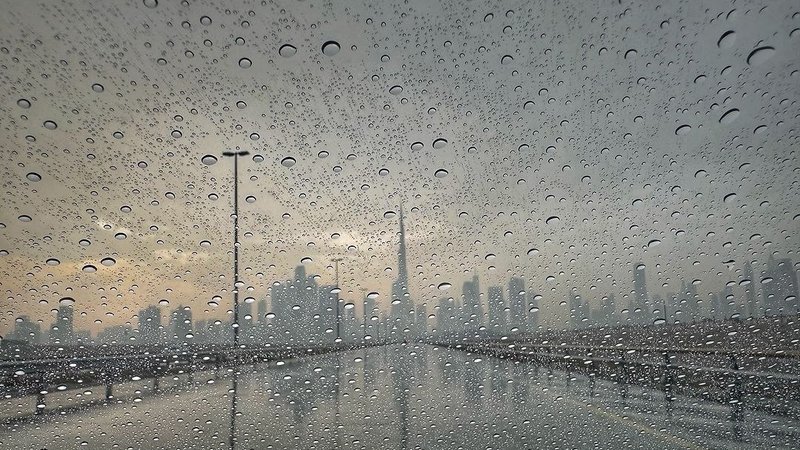 پیش‌بینی بارندگی در امارات تا ۶ آگوست