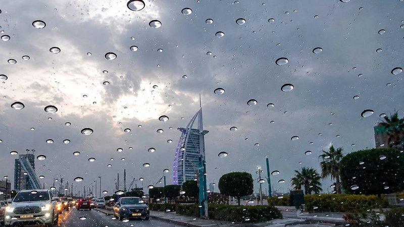 هوای امارات؛ احتمال بارش بیشتر و افزایش دمای ابوظبی تا ۴۵ درجه