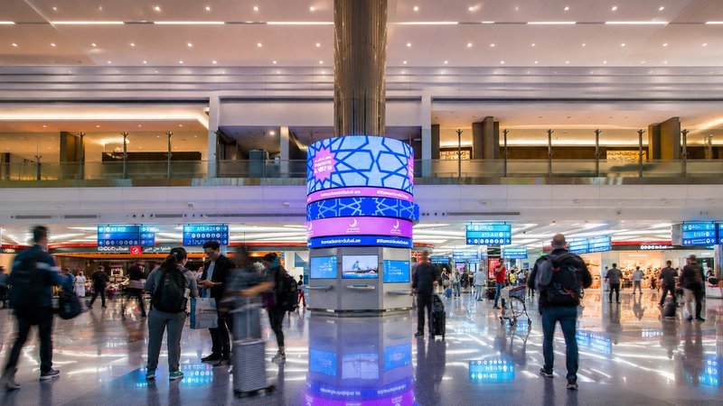 Dubai International Airport expects to reach a record 100 million passengers over the next 18 months.