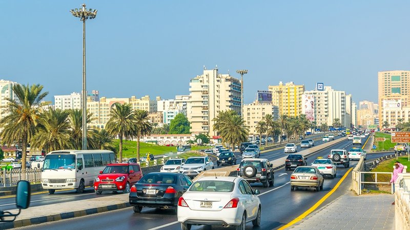 شارجه در صدر فهرست امن‌ترین رانندگان امارات؛ دبی سوم شد