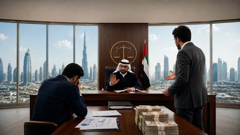 دادگاه دبی مردی را به بازگرداندن ۱.۳ میلیون درهم اصل سرمایه به شریک خود محکوم کرد