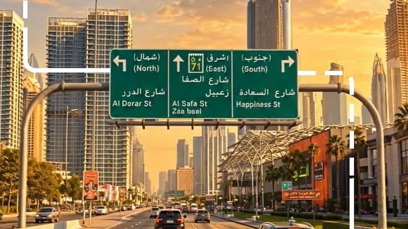 آغاز انحراف‌های ترافیکی خیابان الصفای دبی همزمان با اجرای پروژه توسعه بزرگ سیتی واک