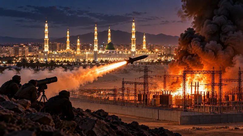 امارات حمله حوثی‌ها به ایستگاه توزیع برق مدینه را به‌شدت محکوم کرد