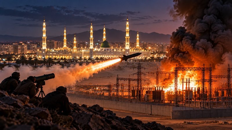 امارات حمله حوثی‌ها به ایستگاه توزیع برق مدینه را به‌شدت محکوم کرد