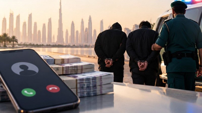 پلیس دبی دو نفر را به اتهام کلاهبرداری تلفنی ۱۱ میلیون درهمی بازداشت کرد