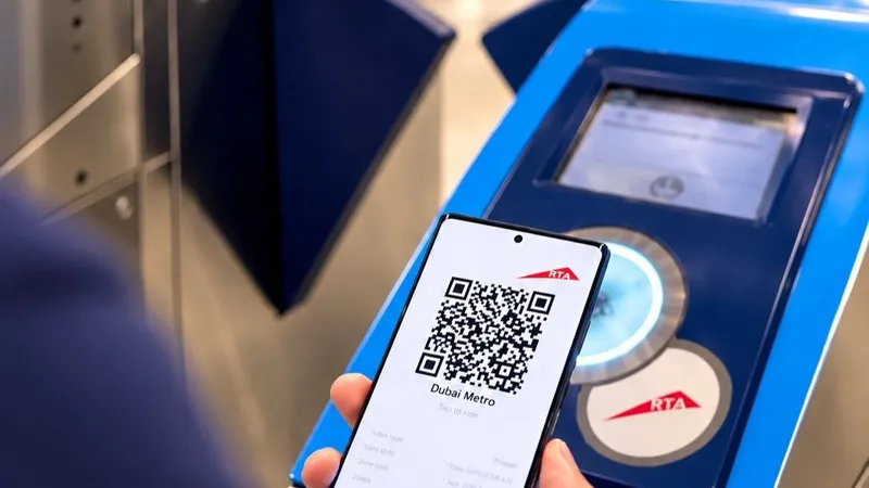 دیگر نیازی به بلیت کاغذی نیست؛ سفر با مترو، اتوبوس و ترام دبی با کد QR
