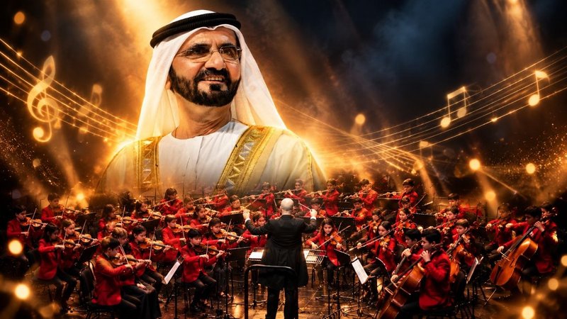 شیخ محمد دستور تأسیس «بنیاد ارکستر دبی» را صادر کرد
