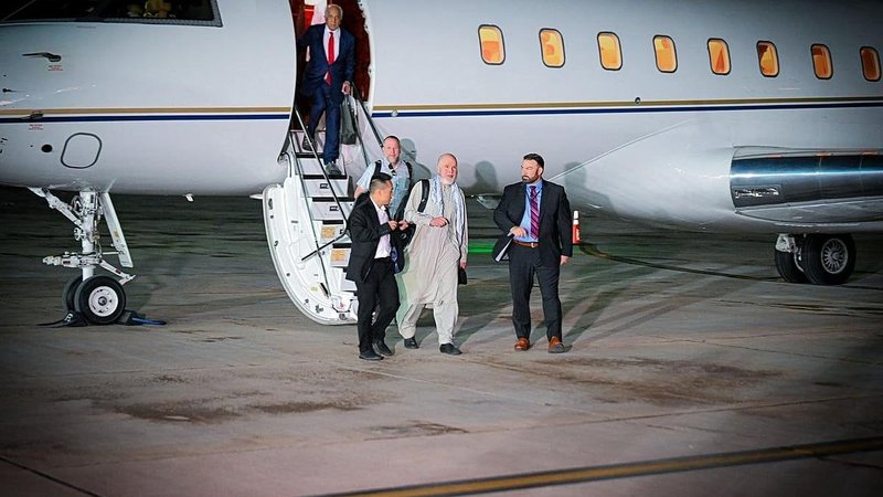 The United Arab Emirates hosted the release of an American citizen from Afghanistan.