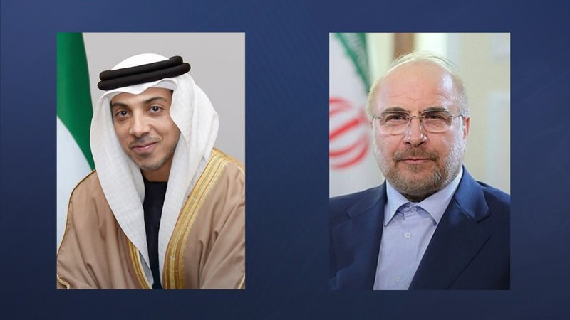 قالیباف با معاون رئیس امارات تلفنی گفت‌وگو کرد
