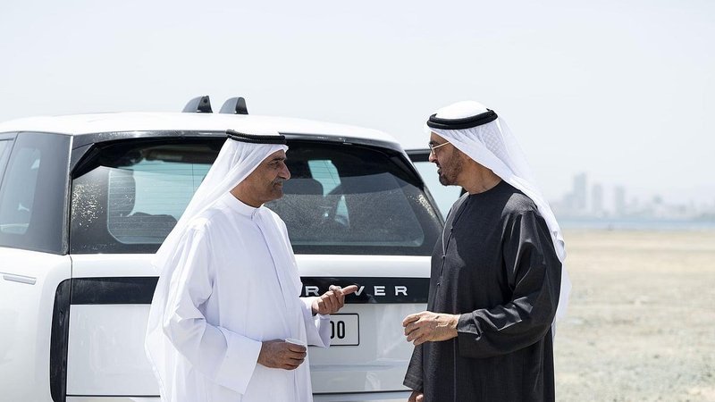 UAE President Meets with Ruler of Fujairah and Visits Strategic Port of Fujairah