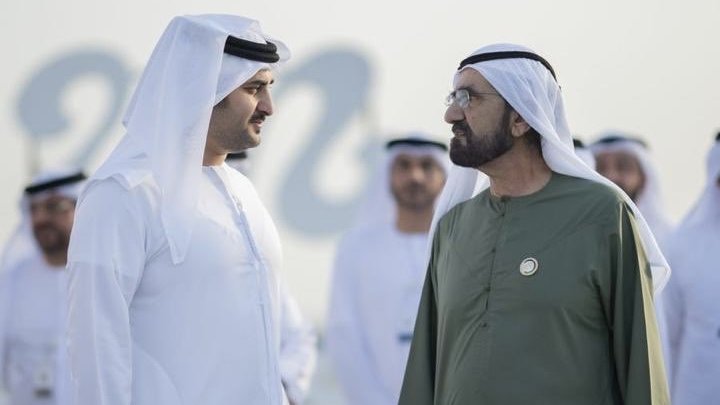 بازدید شیخ محمد از روند پروژه ۸۱۶ میلیون دلاری ساحل الممزر