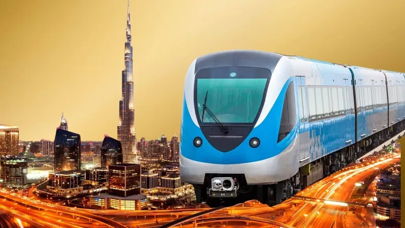 جزئیات خط جدید متروی دبی؛ خط طلایی از کدام مناطق عبور می‌کند؟