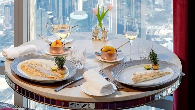 Enjoy a luxury experience on the 122nd floor of Burj Khalifa for AED 155