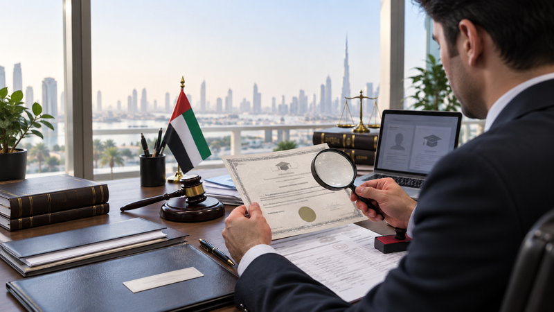 Forging Academic Credentials in the UAE: Up to Three Years in Prison and AED 30,000 Fine