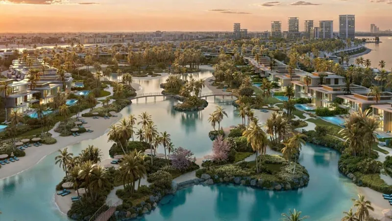 نخیل پروژه ساحلی جدید با ۳۶۰ خانه را در Dubai Islands معرفی کرد