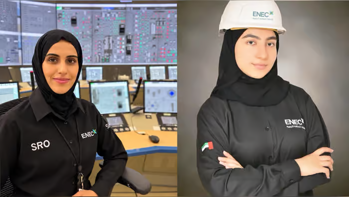 زنان اماراتی در قلب برنامه انرژی هسته‌ای کشور؛ از اتاق کنترل تا اپراتوری راکتور