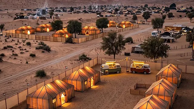 آغاز ثبت‌نام کمپینگ زمستانی دبی با افزایش ظرفیت به ۶۰۰ محل و امکان اجاره روزانه کمپ‌های مجهز