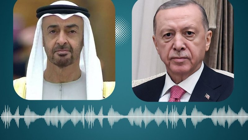تماس تلفنی سران امارات و ترکیه با محوریت تحولات منطقه
