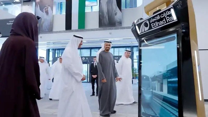 First Etihad Rail station unveiled in Fujairah