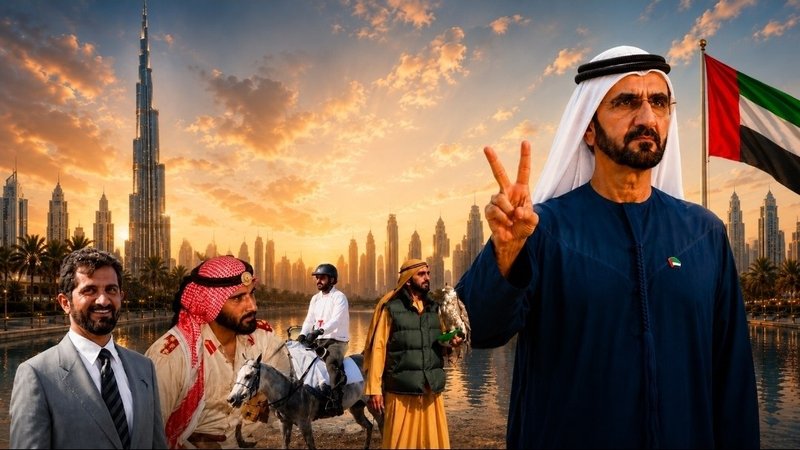هفتادوهفتمین زادروز حاکم دبی مبارک باد