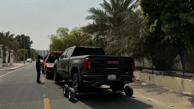 پلیس دبی ۴۹۷ خودرو را به دلیل جریمه‌های پرداخت‌نشده و انقضای ثبت خودرو توقیف کرد