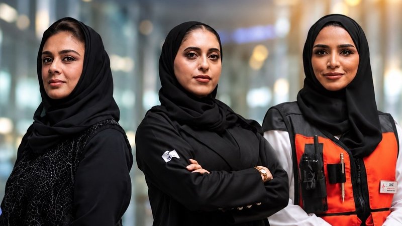 إماراتيات يضمنّ استمرارية عمليات مطار دبي في أشد الظروف ضغطاً
