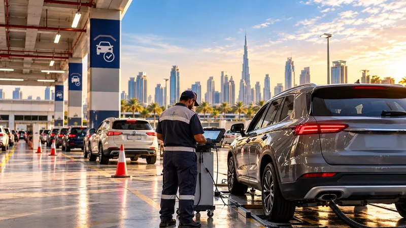 معاینه فنی خودرو در پارکینگ‌های دبی آغاز شد؛ خدمات جدید پارکین در بیزینس بی و داماک هیلز